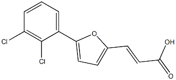 (E)-3-(5-(2,3-dichlorophenyl)furan-2-yl)acrylic acid