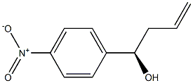 (R)-1-(4-NITRO-PHENYL)-BUT-3-EN-1-OL 结构式