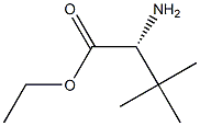 (R)-ethyl 2-amino-3,3-dimethylbutanoate Structure