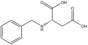 (S)-2-(benzylamino)succinic acid Structure