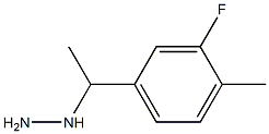 1-(1-(3-fluoro-4-methylphenyl)ethyl)hydrazine