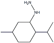 1-(2-isopropyl-5-methylcyclohexyl)hydrazine Structure