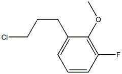 1-(3-chloropropyl)-3-fluoro-2-methoxybenzene