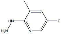 1-(5-fluoro-3-methylpyridin-2-yl)hydrazine Structure