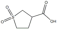1,1-Dioxo-tetrahydro-thiophene-3-carboxylic acid Structure