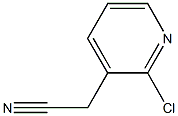 2-(2-Chloropyridine-3-yl)acetonitrile 结构式