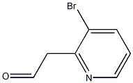 2-(3-bromopyridin-2-yl)acetaldehyde,,结构式