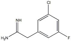 2-(3-chloro-5-fluorophenyl)acetamidine