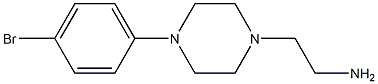 2-(4-(4-bromophenyl)piperazin-1-yl)ethanamine 化学構造式