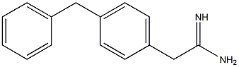 2-(4-benzylphenyl)acetamidine Struktur