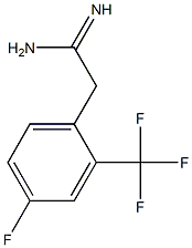  2-(4-fluoro-2-(trifluoromethyl)phenyl)acetamidine