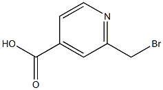 2-(bromomethyl)pyridine-4-carboxylic acid Structure