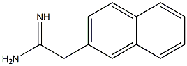 2-(naphthalen-2-yl)acetamidine Struktur