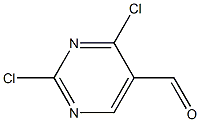 2,4-dichloropyrimidine-5-carbaldehyde 结构式