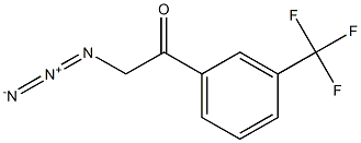 2-azido-1-(3-(trifluoromethyl)phenyl)ethanone Structure