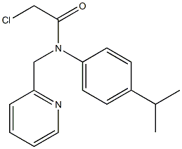 2-chloro-N-(4-isopropylphenyl)-N-((pyridin-2-yl)methyl)acetamide