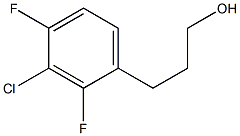 3-(3-chloro-2,4-difluorophenyl)propan-1-ol Structure