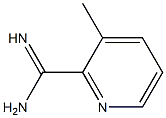 3-methylpyridine-2-carboxamidine Struktur