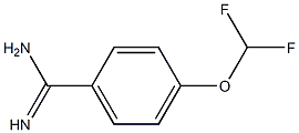 4-(difluoromethoxy)benzamidine,,结构式