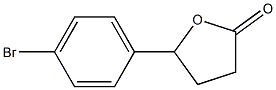 5-(4-bromophenyl)-dihydrofuran-2(3H)-one Structure