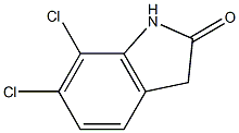 6,7-dichloroindolin-2-one Structure