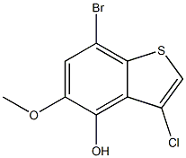 7-bromo-3-chloro-5-methoxybenzo[b]thiophen-4-ol