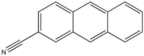 anthracene-2-carbonitrile Structure