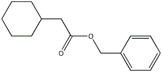 benzyl 2-cyclohexylacetate Struktur