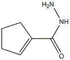 cyclopent-1-enecarbohydrazide Structure