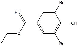  ethyl 3,5-dibromo-4-hydroxybenzimidate