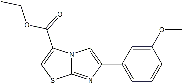 ETHYL 6-(3-METHOXYPHENYL)IMIDAZO[2,1-B][1,3]THIAZOLE-3-CARBOXYLATE