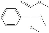 methyl 2,2-dimethoxy-2-phenylacetate Struktur