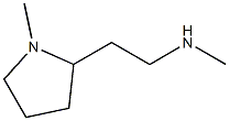 Methyl-[2-(1-methyl-pyrrolidin-2-yl)-ethyl]-amine 化学構造式