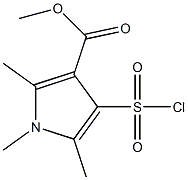 Methyl 4-(chlorosulphonyl)-1,2,5-trimethyl-1H-pyrrole-3-carboxylate|