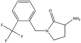 3-amino-1-(2-(trifluoromethyl)benzyl)pyrrolidin-2-one