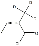 (S)-2-Methyl-d3-butanoyl Chloride 化学構造式