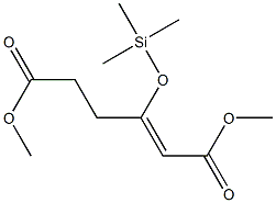 dimethyl (Z)-3-trimethylsilyloxyhex-2-enedioate