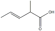 2-METHYL-3-PENTENOIC ACID 1% IN ETHANOL Structure