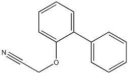 (1,1'-biphenyl-2-yloxy)acetonitrile Struktur