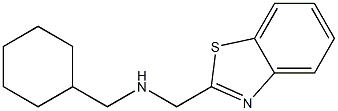 (1,3-benzothiazol-2-ylmethyl)(cyclohexylmethyl)amine
