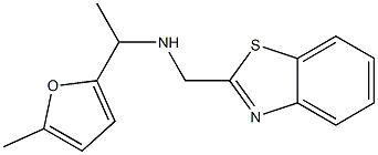 (1,3-benzothiazol-2-ylmethyl)[1-(5-methylfuran-2-yl)ethyl]amine
