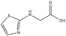 (1,3-thiazol-2-ylamino)acetic acid Struktur