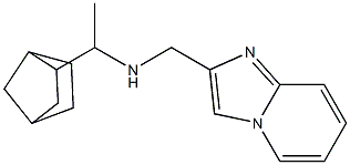 (1-{bicyclo[2.2.1]heptan-2-yl}ethyl)({imidazo[1,2-a]pyridin-2-ylmethyl})amine