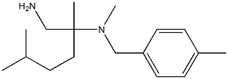 (1-amino-2,5-dimethylhexan-2-yl)(methyl)[(4-methylphenyl)methyl]amine