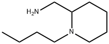 (1-butylpiperidin-2-yl)methanamine 化学構造式