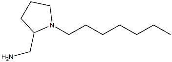 (1-heptylpyrrolidin-2-yl)methanamine,,结构式