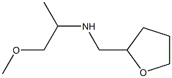 (1-methoxypropan-2-yl)(oxolan-2-ylmethyl)amine,,结构式