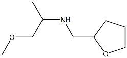 (1-methoxypropan-2-yl)(oxolan-2-ylmethyl)amine 结构式