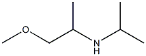 (1-methoxypropan-2-yl)(propan-2-yl)amine,,结构式