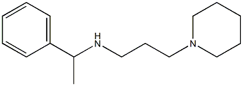 (1-phenylethyl)[3-(piperidin-1-yl)propyl]amine Structure